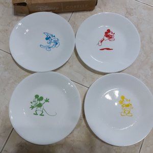 Corelle Vitrelle Disney Set of 4 Mickey Mouse
